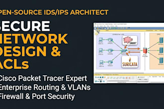deploy open source ids ips snort or suricata and write custom rules