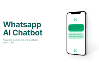 build whatsapp ai chatbot for customer support and lead generation