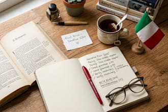 betaread your italian novel