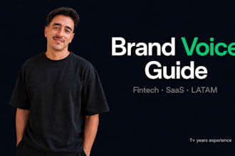 create a brand voice guide for your startup
