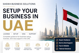 setup a uae company in dubai and business license very quick with visa