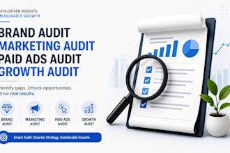 provide marketing and brand audit for your business