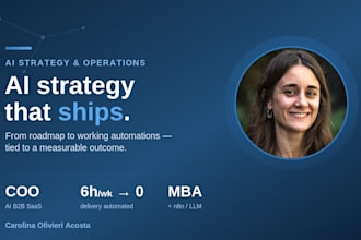 design a practical ai strategy and roadmap for your business