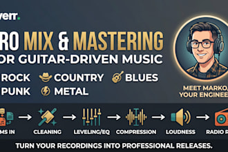 professionally mix and master your song