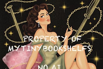 design a custom book cover for indie authors no ai