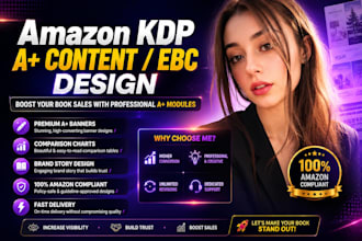 design professional amazon KDP a plu content ebc images