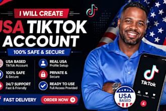 create USA tiktok account, USA tiktok account, USA tiktok
