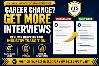 rewrite your resume for career transition and industry change