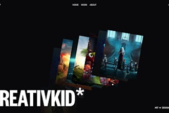 build modern portfolio website for you