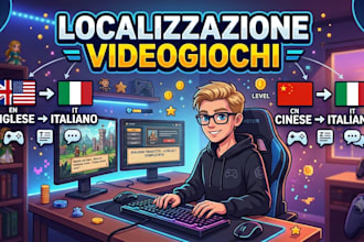 translate your videogame into italian