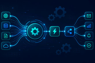 build secure n8n workflows and API automations