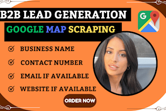 find email address list, scrap google map or business data with email, scraping