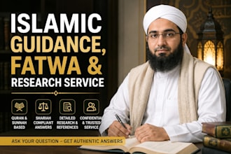 provide islamic guidance, fatwa, and research services
