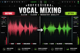 clean up, restore, and enhance your vocal track