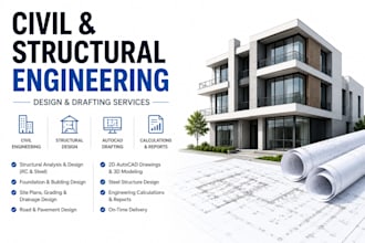 civil, structural engineering, reports and projects