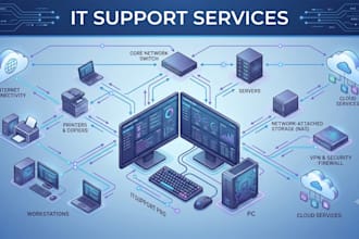 fix computer, network, and IT technical issues