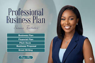 write business plan financial plan business proposal for startups