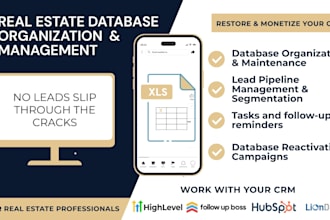 organize and manage your real estate CRM leads