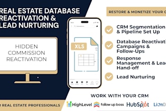 nurture, reactivate, and organize your real estate CRM leads