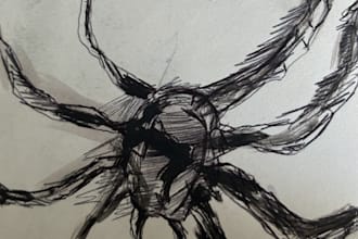 create a basic tattoo sketch