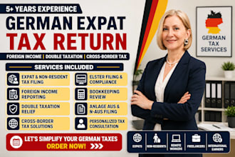 prepare german expat tax return foreign income double taxation non resident tax
