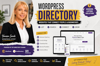 build wordpress directory website listing site hivepress geodirectory classified