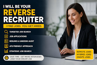 apply for jobs remote job search job hunt job application as reverse recruiter