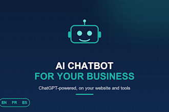 build an ai chatbot with chatgpt for your website or business