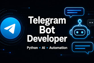 build a telegram bot for your business using python