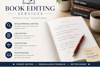 edit your book or novel