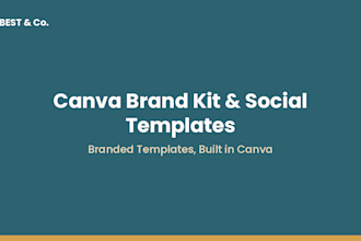 create your canva brand kit, social templates, and content system