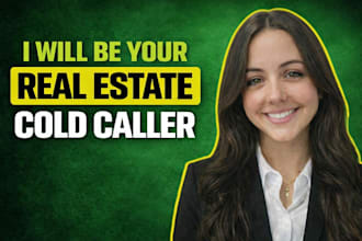 do real estate cold calling and appointment setting
