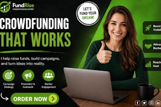 do expert gofundme, crowdfunding campaign promotion to drive 900k UK, USA donors