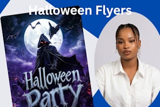 design a stunning halloween flyer that stops the scroll