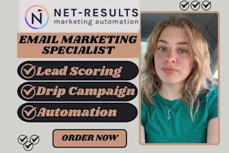 setup net results marketing automation net results lead scoring drip campaign