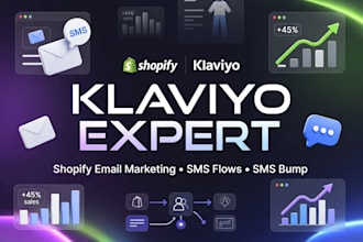 be klaviyo expert shopify email marketing, SMS bump SMS flows SMS marketing flow