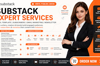 setup substack email template substack email newsletter substack email marketing