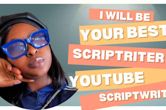 be your best and expert scriptwriter and youtube scriptwriter