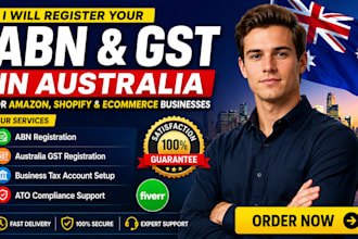 register your abn and australia gst for amazon, shopify and ecommerce businesses