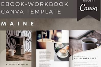 design health fitness ebook, PDF lead magnet, gym book and workout plan