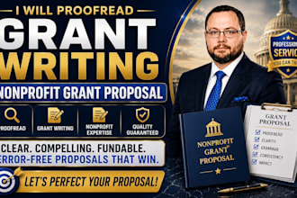 proofread grant writing nonprofit grant proposal