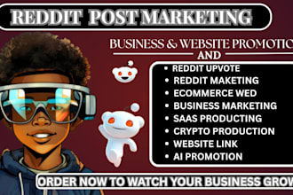 promote saas tools link ai brand website via reddit SEO post