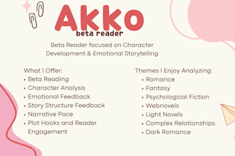 reader experience feedback report