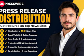 do press release submit press release pr distribution ein presswire to top sites