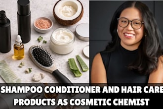 formulate shampoo conditioner and hair care products as cosmetic chemist