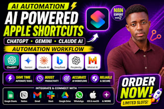 create ai powered apple shortcuts chatgpt gemini claude ai automation workflow