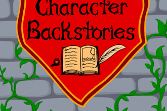write an awesome character backstory for you