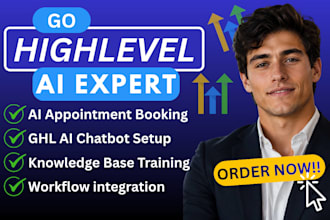 gohighlevel ai chatbot, ghl ai appointment booking agent and workflow automation