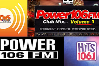 high growth promotional play for your song on power 106 radio