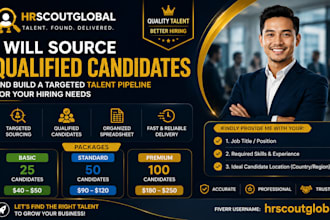 source qualified candidates for your open positions